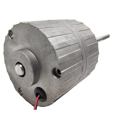 China ball bearing housing DC 24V 7.2W 4000rpm aluminum tangential fan motor for sale