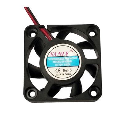 China Axial Lock Rotor Pad 40mm Fan 4010 Fan 4010 Industrial Small DC Brushless Fan 40x40x10mm 12V for sale