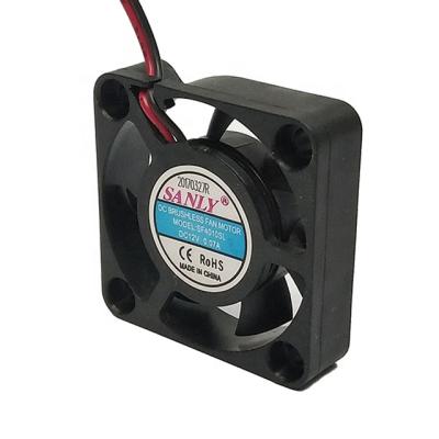 China Brushless Lock Rotor Pad Sanly Air Cooler 12V 4010 DC Fan 24v for sale