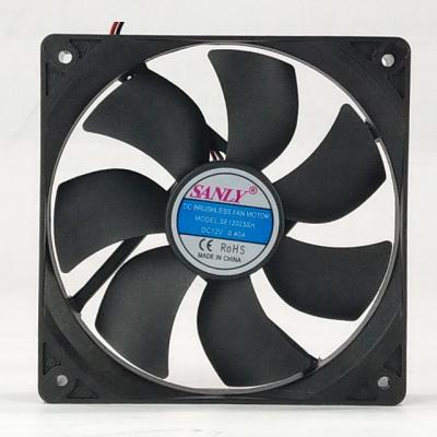 China Factory supply 12V 24V brushless motor fan blade diameter 112mm axial frameless DC fan for sale