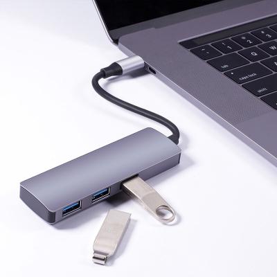 China ALLUMINUM ALLOY 3 IN 1 USB C HUB PY3U1C for sale