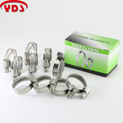 China Connection Stainless Steel Worm Drive Water Hose Clamp Tightener for sale