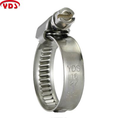 China Germany Type Worm S Connection Conductor Hose Pipe Clamp For Gasoline Engine for sale