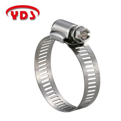 China Water Pump Stainless Steel Adjustable American Style Pipe Clamp for sale