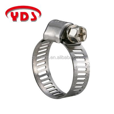 China Stainless Steel Bandwidth Small Worm Pipe Clip American Kind Flange for sale