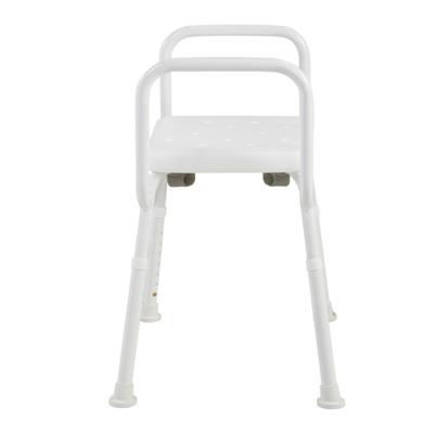 China Aluminum alloy +PE hollow blow molding. Adult Patient Size Bath Seat Adjustable Medical Shower Chair For Bathing for sale