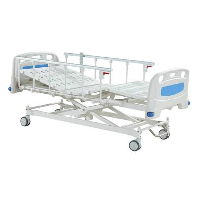 China Automatic ICU 3 Functions Metal ABS Electric Hospital Bed For Patient for sale