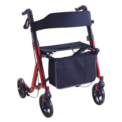 China New Design Aluminum Alloy Adult Rollator Buying Medical Lightweight Walker for sale