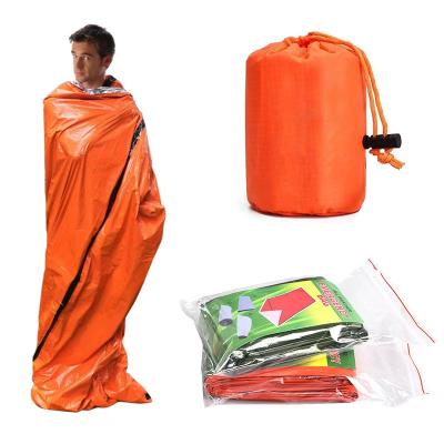 China Envelope Type Emergency Wholesale Sleeping Bags For Best Camping Sleeping Bag For Emergency Emergency Thermal Sleeping Bag for sale