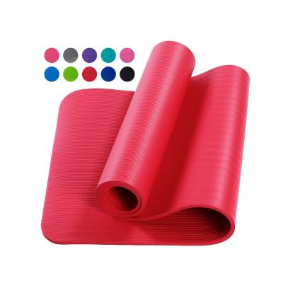 China Factory product soft travel yoga mat for sale thick nbr yoga mat yoga mat for sale