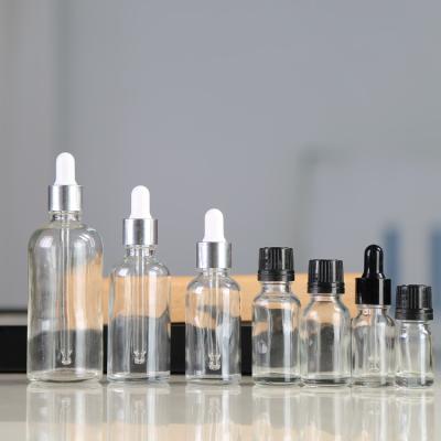 China Hot Selling New Style Custom Color Frying Oil Glass Cosmetic Dropper Bottle 5ml for sale