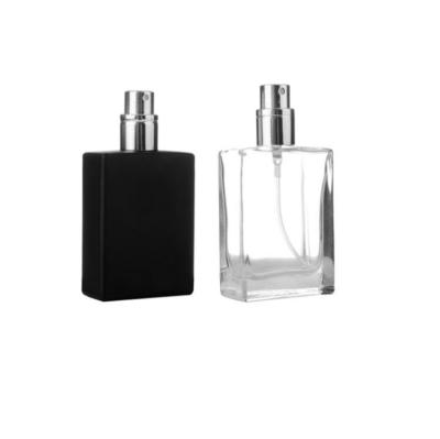 China Luxury Black Empty Glass Personal Care Perfume Glass Bottle Shape Beautiful Bottle For Perfume for sale