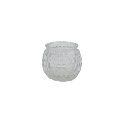 China Home Decoration Modern Mini Votive Candle Glass/Glass Candle Holders for sale