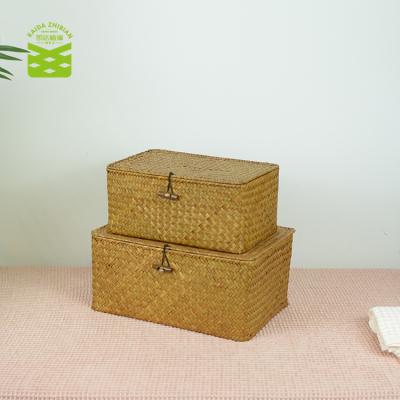 China Cheap Price Africa Rectangular Woven Bolga Basket Vegetable Plankton Viable Organizing Baskets Supplier for sale