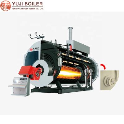 China Horizontal 3mw 250 PSI Gas Oil Steam Boilers With Burner Water Tube/Fire Tube for sale