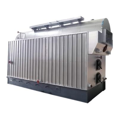 China Horizontal Sale Rice Mill Use Rice Husk And Wood Pellet Biomass Boiler 5kw Generator for sale