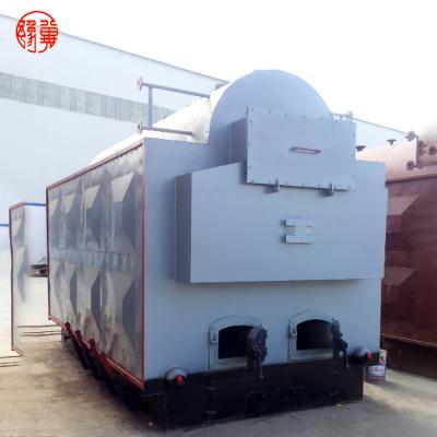 China Horizontal 2 Ton Coal Wood Fired Steam Boiler For Poultry Farm Water Tube &Amp; Fire Tube for sale