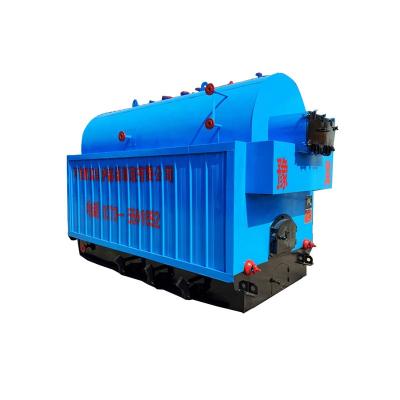 China DZH Series Food Industry Pool Horizontal High Pressure Wood Chip Fired Hot Water Boiler for sale