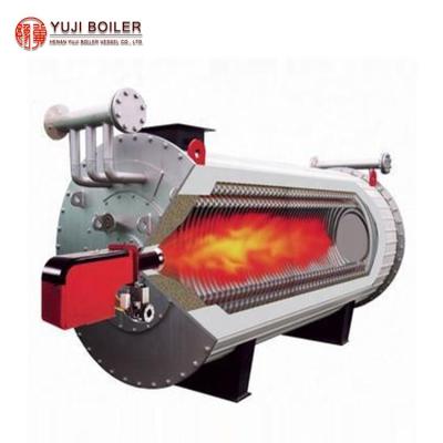 China Industry Horizontal Natural Gas Fired Higher Temperature Oil Boiler 10 Thermal Lacquer for sale