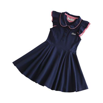 China KUYEEBEAR Latest Anti-Static Kids Dress Designs Kids Clothing Girls Dresses Puff Sleeve Kids Dresses For Girls 2-12 Custom Made for sale