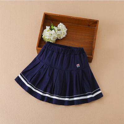 China Hot Selling Korean Color Fade Proof Custom OEM ODM Style Toddler Girls Tennis Pleated Kids Baby Skirt Abbreviation 3 to 12 Years Old for sale