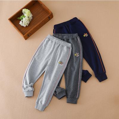 China Latest Design Anti-pilling Spring Kids Girls Clothing Elastic Waist Fleece Scratching Girls Jogger Baby Pants For 3 To 12 Years Old for sale