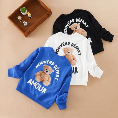 China 2022 Latest Breathable Kids Crewneck Sweatshirts Design High Quality Custom Graphic Printed Boys Hoodies&Sweatshirts Wholesale for sale