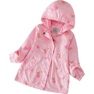 China 2022 Kuyeebear spring collection breathable high quality casual hooded zip up kids jackets babies hooded jackets for sale