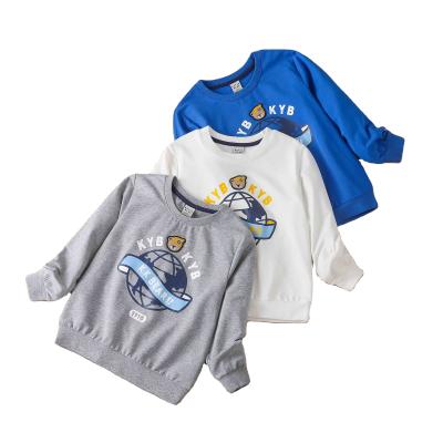 China Anti-wrinkle Baby Clothes Autumn High Quality Long Sleeve Cotton Boys Girls Sweatshirts For 3 To 12 Years for sale