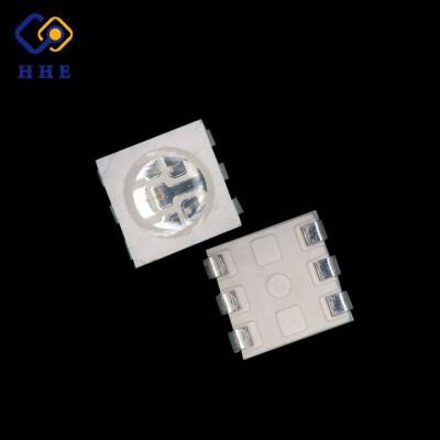 China Shenzhen hanhua best-selling 5050 rgb smd led strip led plcc-6 for sale