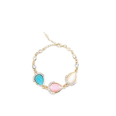 China Vintage Wholesale Rose Gold Plated Ladies Luxury Fashion Girl Design All-match Women Jewelry Minimalist Bracelet for sale