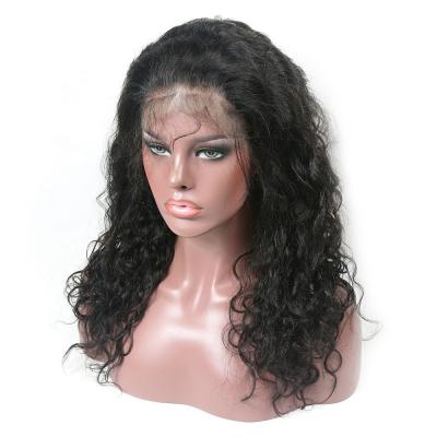 China Cheap Curly Raw Peruvian Virgin Hair Hd Kinky Curly Extension Full Lace Front Wig Vendor Transparent 360 Lace Front Wig Vendor for sale