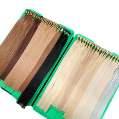 China Silky Straight Wave Virgin Distributor Cuticle Aligned Mink Brazilian Human Hair i Tip Tape In 1B 1# 2# 4# 6# 8# 613 Attachment Ombre Weft Exten Hair # for sale