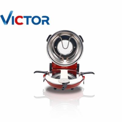 China Hotel Victor Household Kitchen Appliances 1200W Electric Pizza Maker Machine With CE for sale