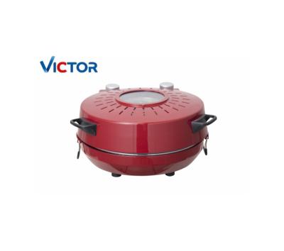 China Hotel Victor 2021 Fast Cooking Electric Pizza Maker Making Italian Pizza Oven Electric Bake Pizza Maker With CE for sale