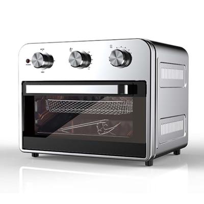 China High Quality Oven Square Stainless Steel Toaster Ovens Bakery Frying Hotel Air 21L Industrial Bread Baking for sale