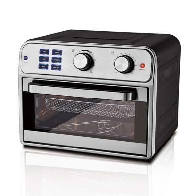 China Hotel China Made 21L Air Frying Oven Digital Bread Oven Toaster and Pizza Bakery Ovens for sale