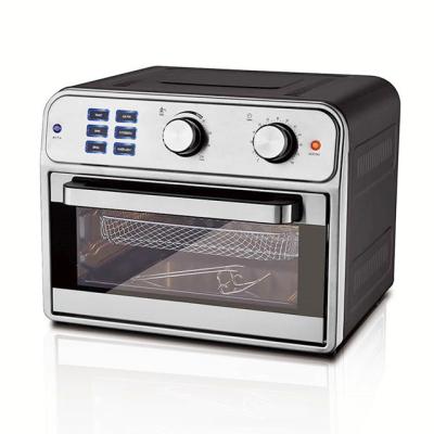 China Hotel Manufacturing Digital Air Frying Oven Stainless Steel Electric Roasting Bakery Oven for sale