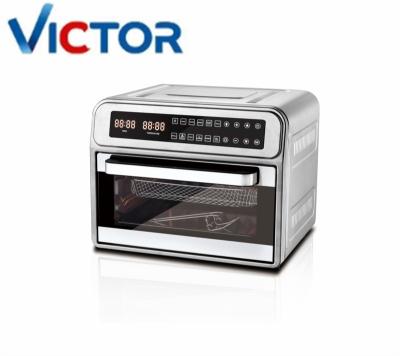 China Hot Selling Hotel Victor Cooking Tools LED Touch Screen Control Automatic Air Fryer Pizza Oven for sale