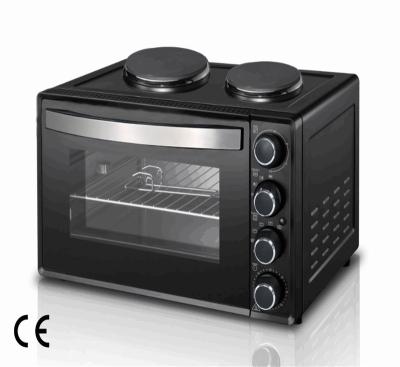 China Hotel 38L Household Kitchen Electric Multifunctional Pizza Toaster Oven with Griddle for Cooking for sale