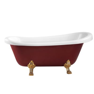 China New Stylish Acrylic Freestanding Clawfoot Clawfoot Bathtubs Bathtubs For Sale With Cheap Price for sale