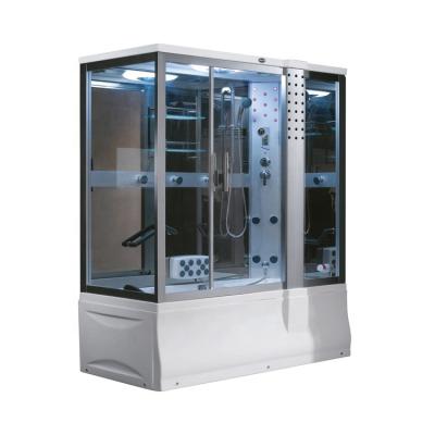 China Modern Luxury Prefab Double Steam Shower Enclosure With Tub for sale