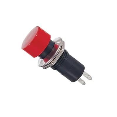 China Push Button Switch Red Momentary-on Amplifier Built-in Type Normally Open for sale