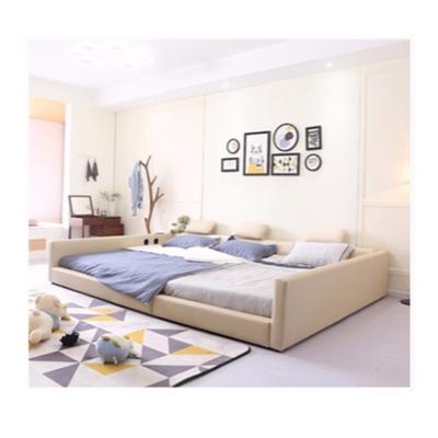 China Modern New Design 917# Bedroom Furniture Wood Furniture Marketable Combo Bed Tufted for sale