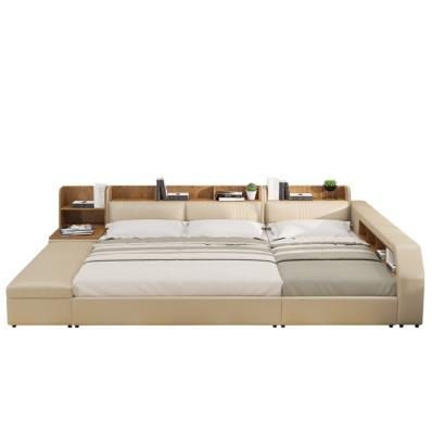 China 918# Storage Online Store Hot Sale Platform Bed Modern Design With Storage for sale