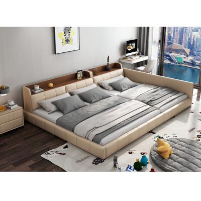 China Factory wholesale adjustable hot sale multifunctional storage bed (other) with leather bed massage music design for sale