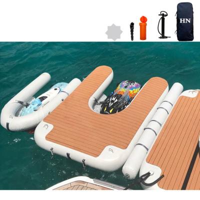 China Foldable Floating Water Bed Cushion Water Floating Cover The Softest Swimming Pool Floating Mat Drop Shipping USA for sale