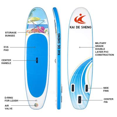 China Customized China Unisex Inflatable Paddle Board Stand Up Surfboard Paddle Board for sale