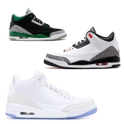 China Cushioning 1:1 2022 New Original Basketball Schuhe Aj3 Air Low Brand PS X 2 White Conjoined Retro Basketball Shoes Sport Fashionable Sneakers for sale