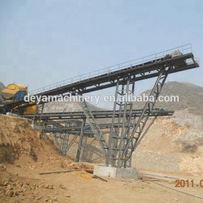 China Heat Resistant Belt Conveyor System For Mineral Processing Plant And Quarry Plant for sale